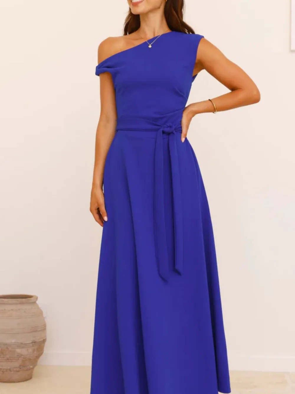 Tie Waist Maxi Dress