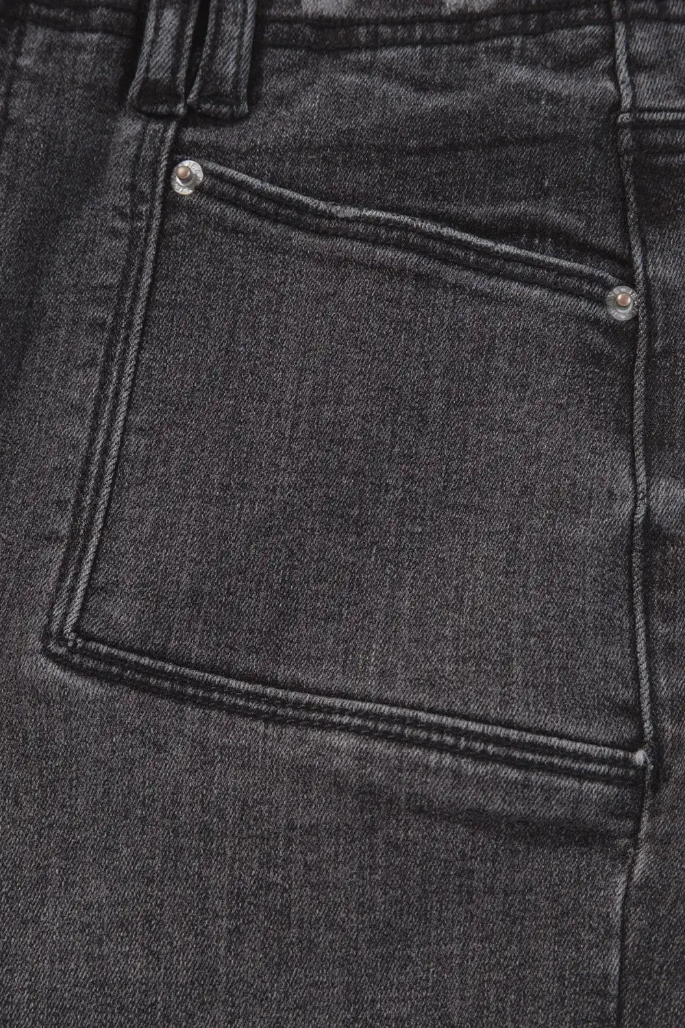 Contemporary High Rise Wide Leg Jeans