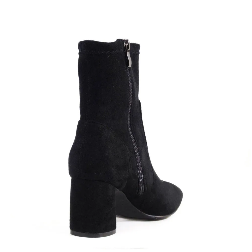 Stretch Sock Ankle Boots