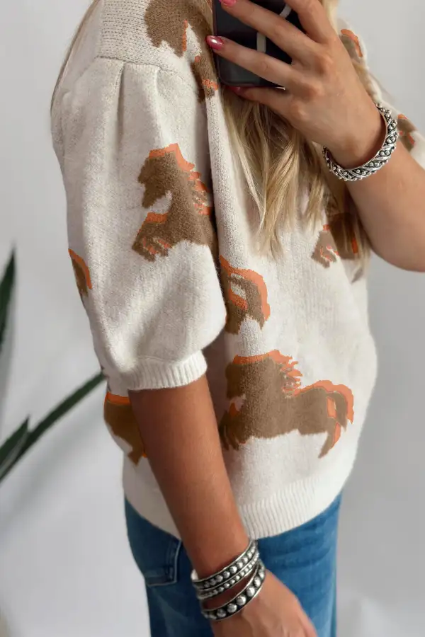 Puff Sleeve Sweater