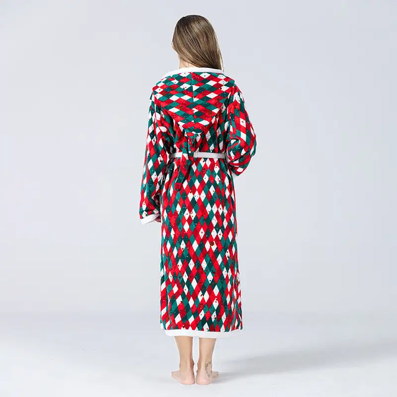 Festive Themed Robe with Hood