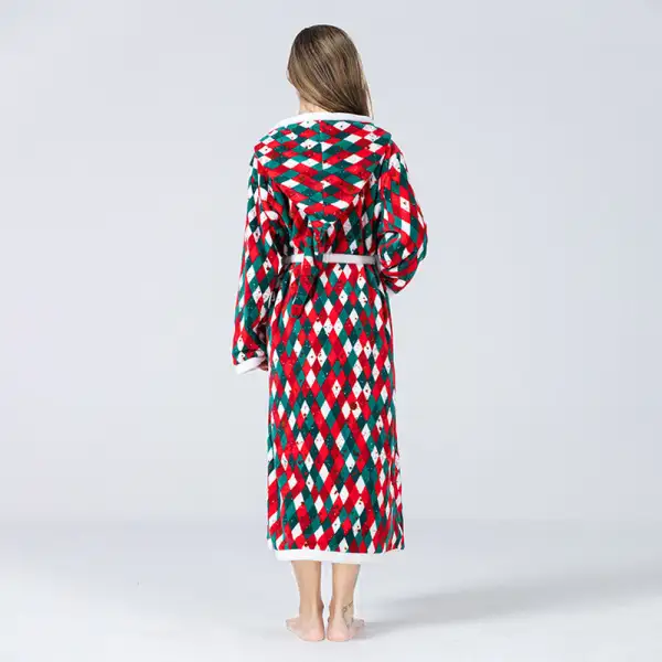 Festive Themed Robe with Hood