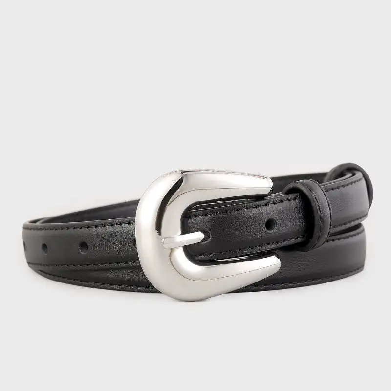 Easy Leather Belt with Buckle