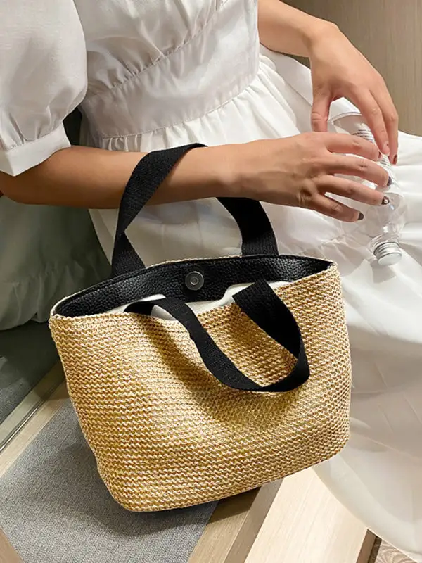 Woven Shoulder Bag