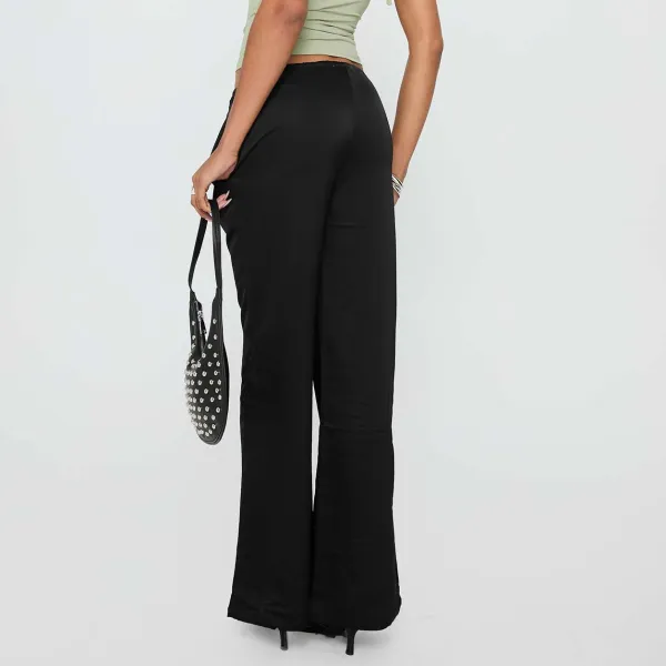 Vanille Tie Straight Leg Pants