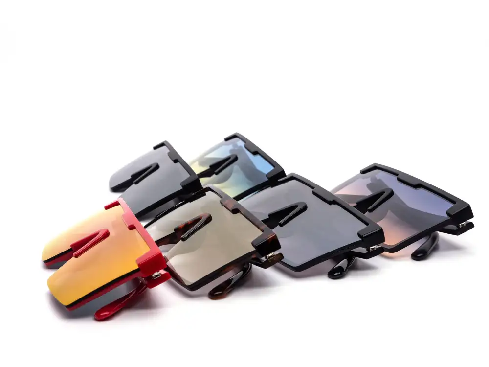 12-Pack Oversized Sport Shield Sunglasses