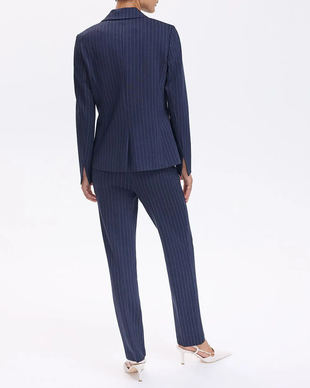 Fitted One-Button Blazer  Modern Stretch