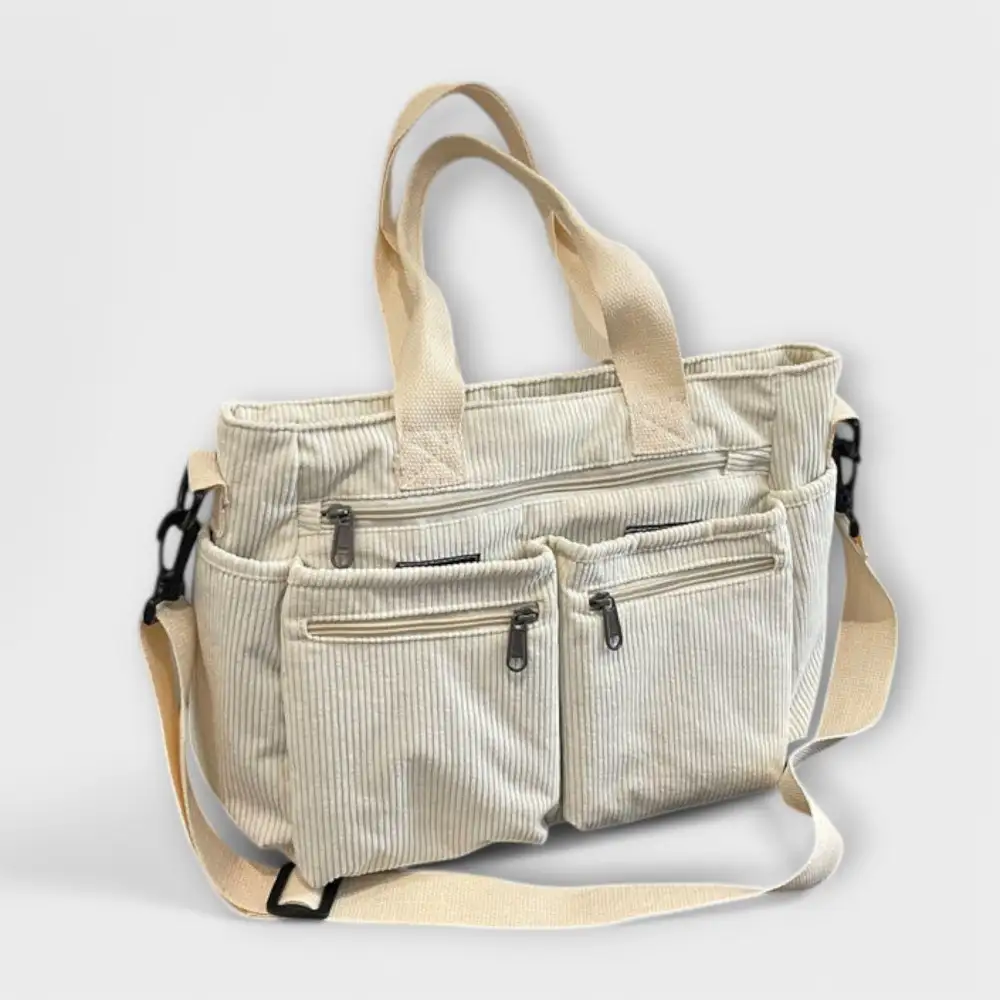 Nylon Soft Grain Tote Bag