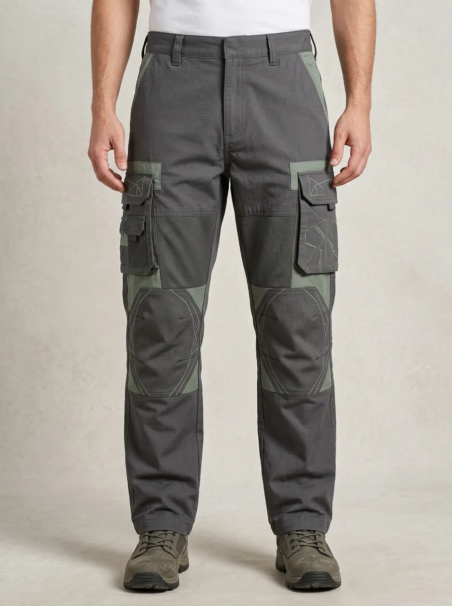 Men's Reinforced Knee Panel Cargo Pants