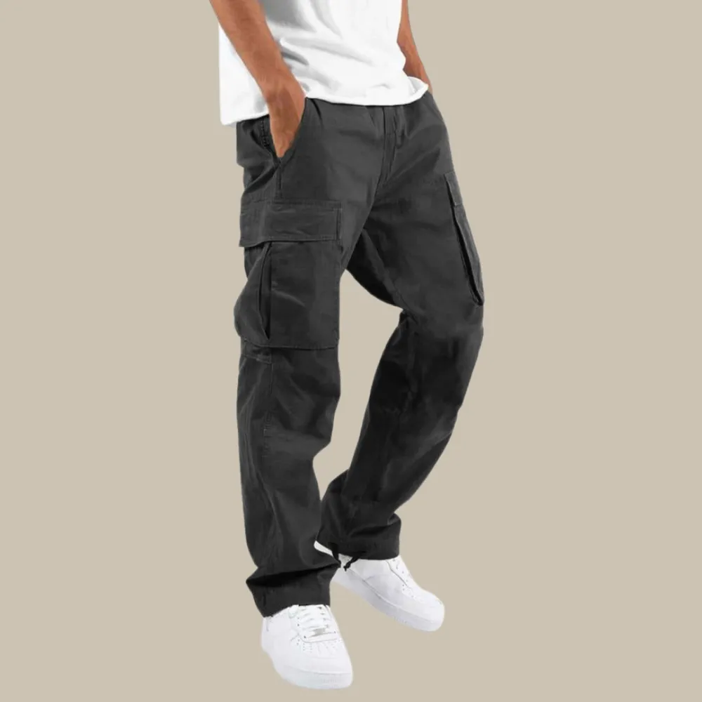Flexible Stretch Cargo Pants for Men Utility Fit