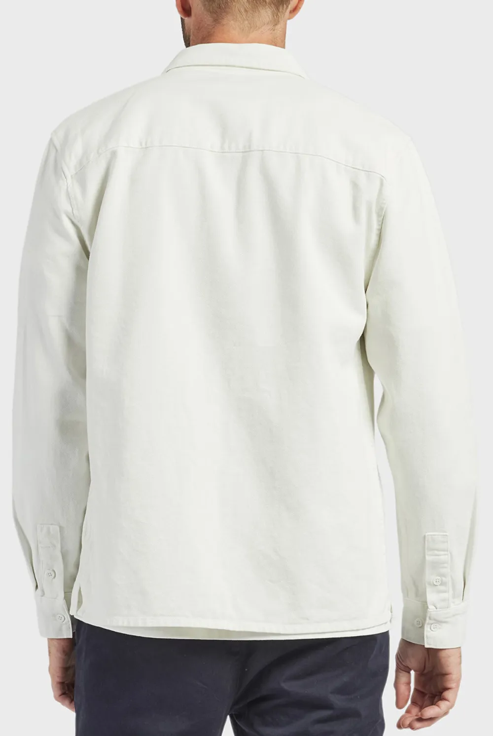Essential Overshirt-Aloe beige