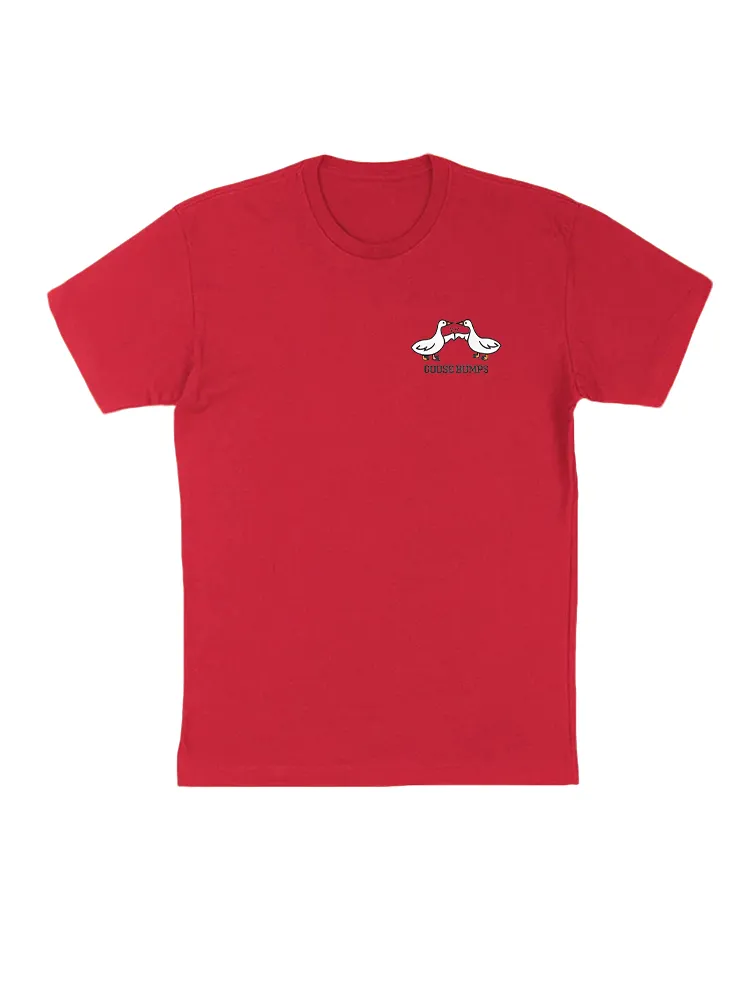 Goose With Hat And Shoes Print T-Shirt