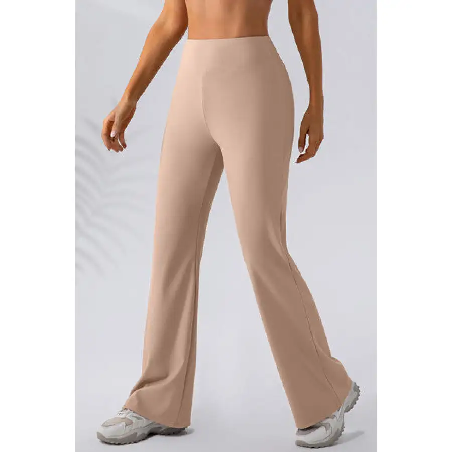 High Waist Straight Active Pants