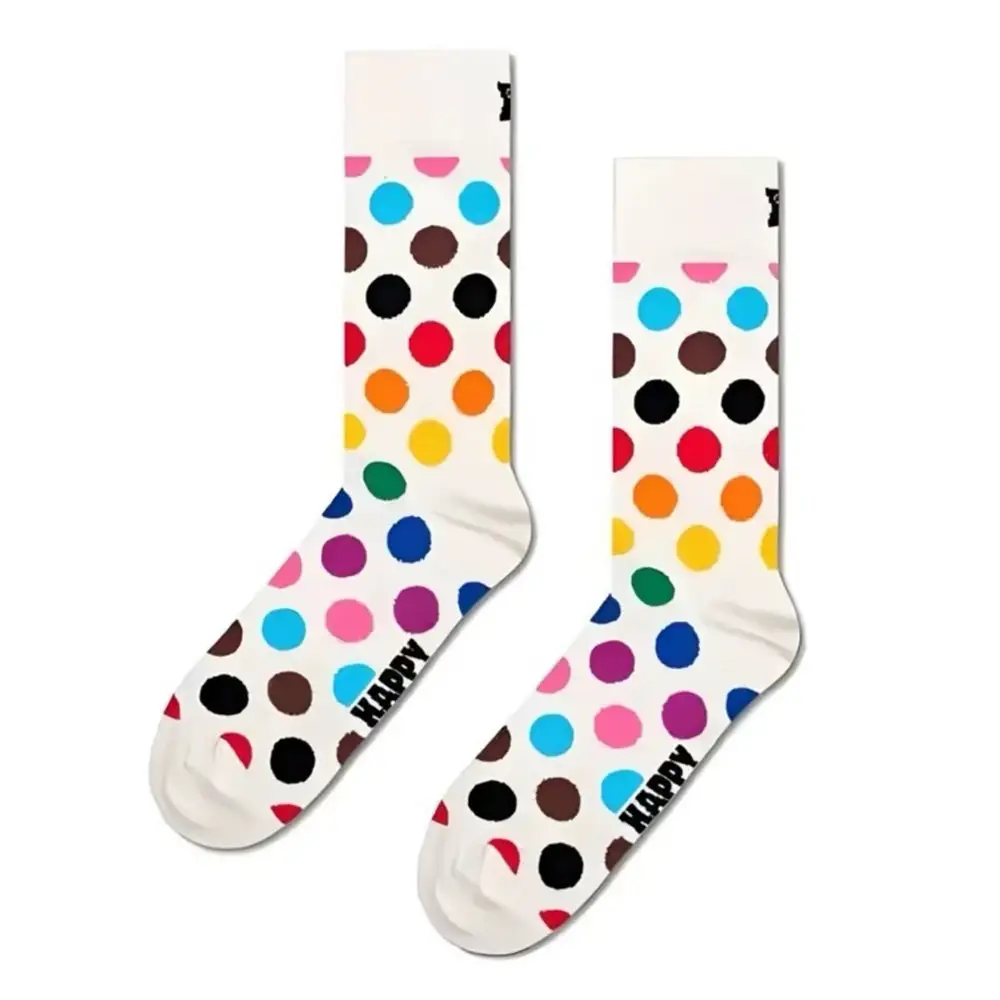 Vibrant Polka Dot Socks