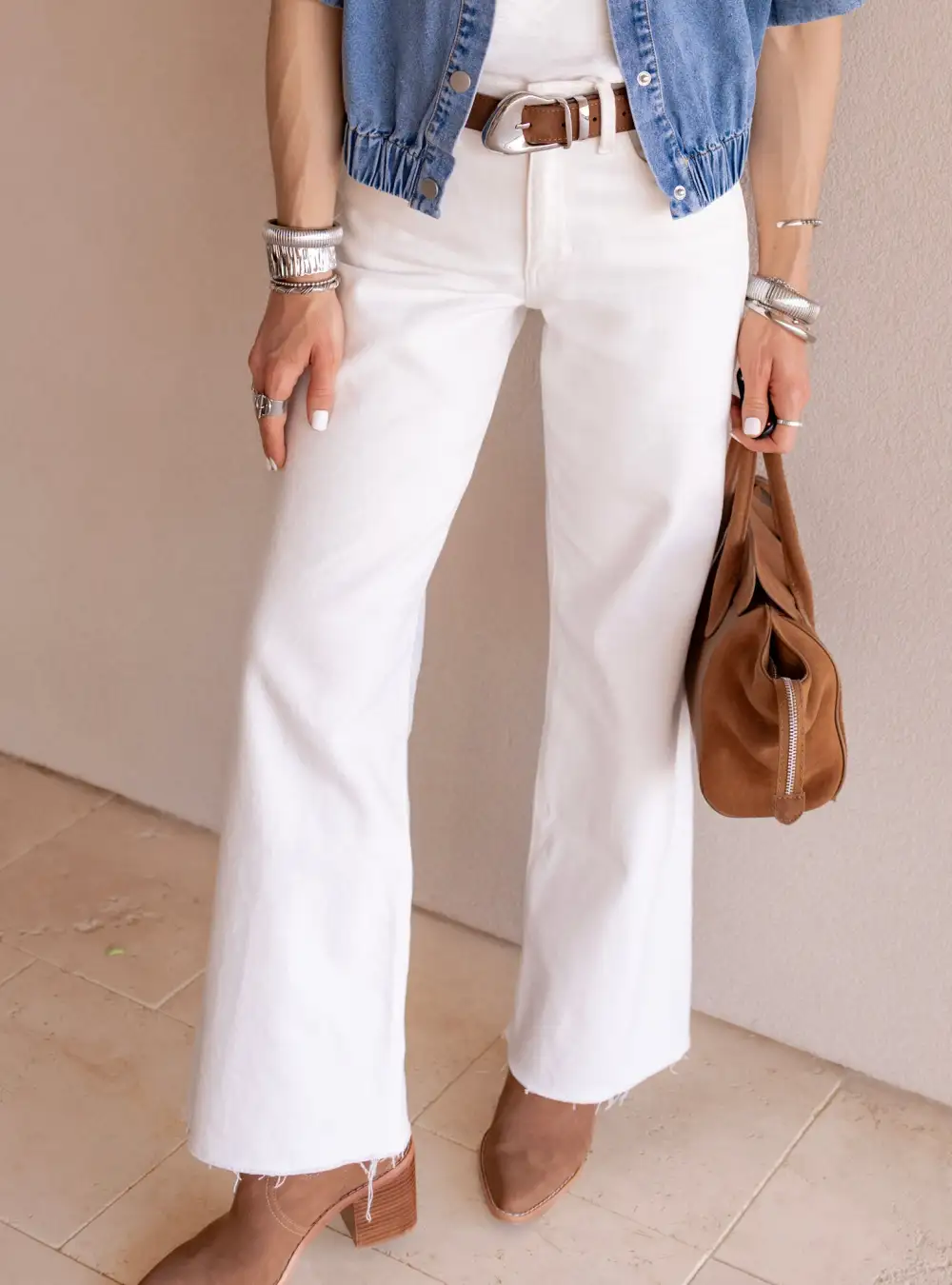 Soft Essential Wide Leg Jeans