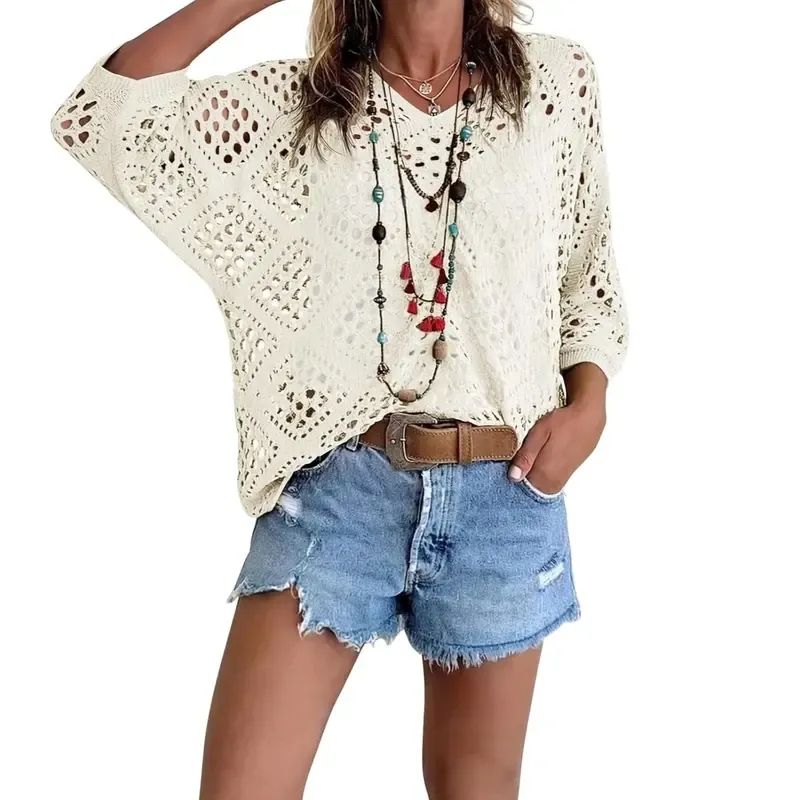 Women's V-neck top