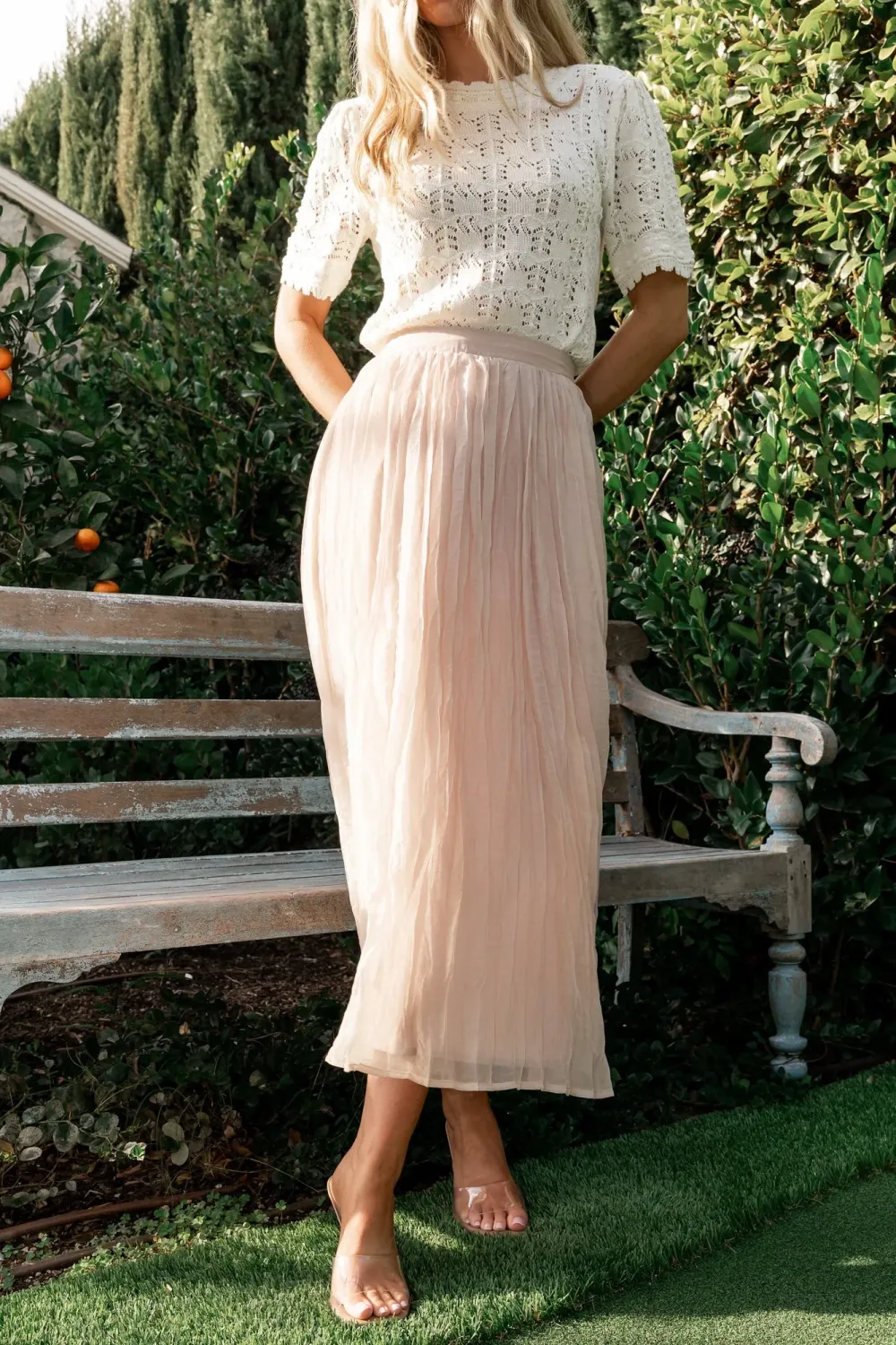 Elegant Lady Soft And Beautiful Organza Skirt