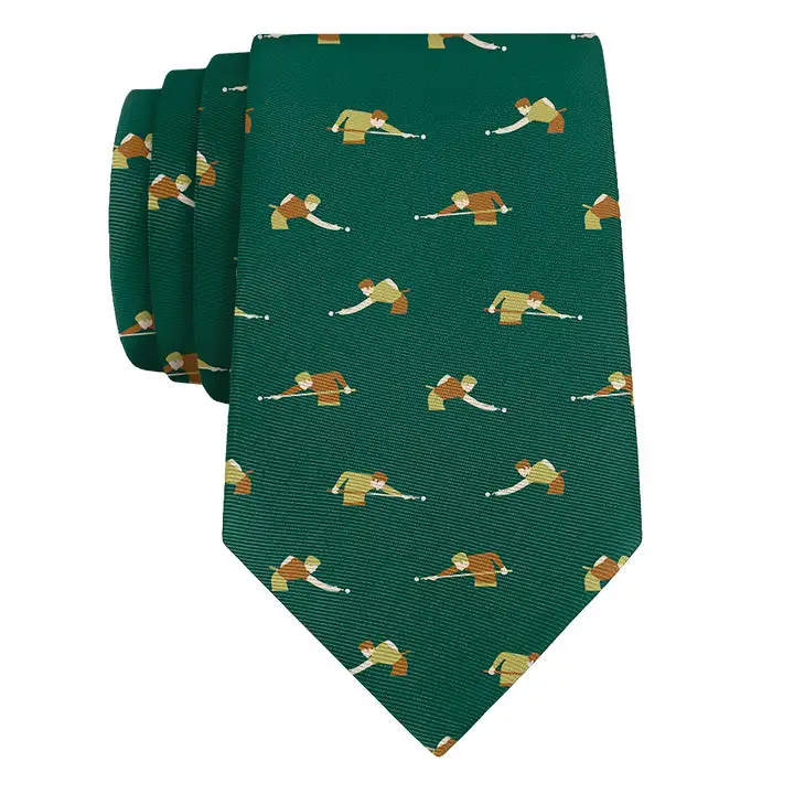 Billiards Pattern Necktie