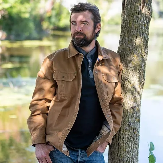 🧥 Whitetails Men's Flannel Lined Shirt Jacket – Rugged Warmth Meets Timeless Style. ⚡ Limited-Time Offer – 50% OFF