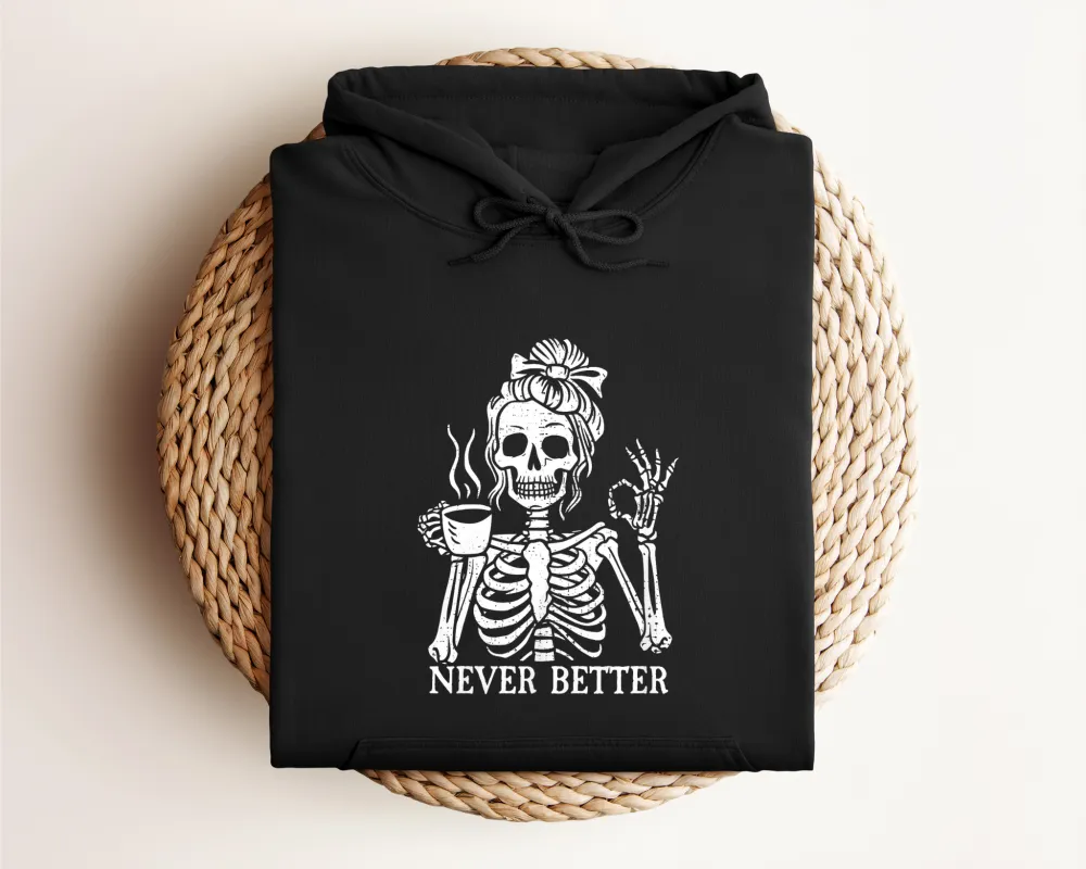 Easy Mood Graphic Pullover Hoodie