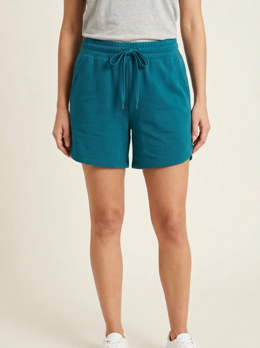 Women's Side-Vent Drawstring Lounge Shorts