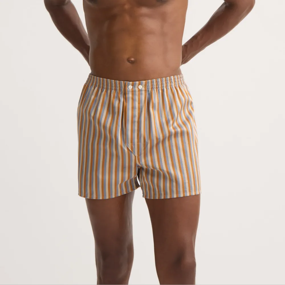 Classic Fit Cotton Multistripe Boxers
