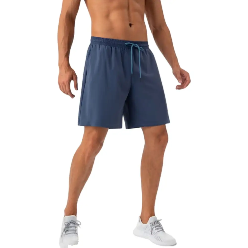 Drawstring Elastic-Waist Lightweight Men's Athletic Shorts