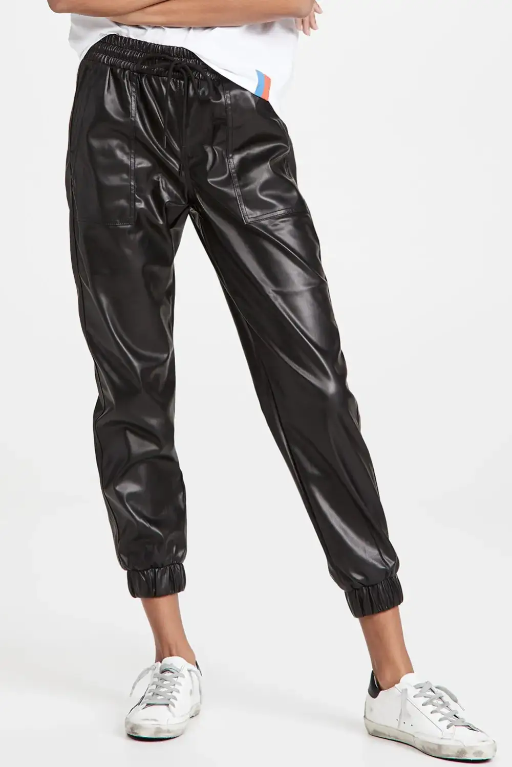 Relaxed Drawstring Pocket Detail Pants
