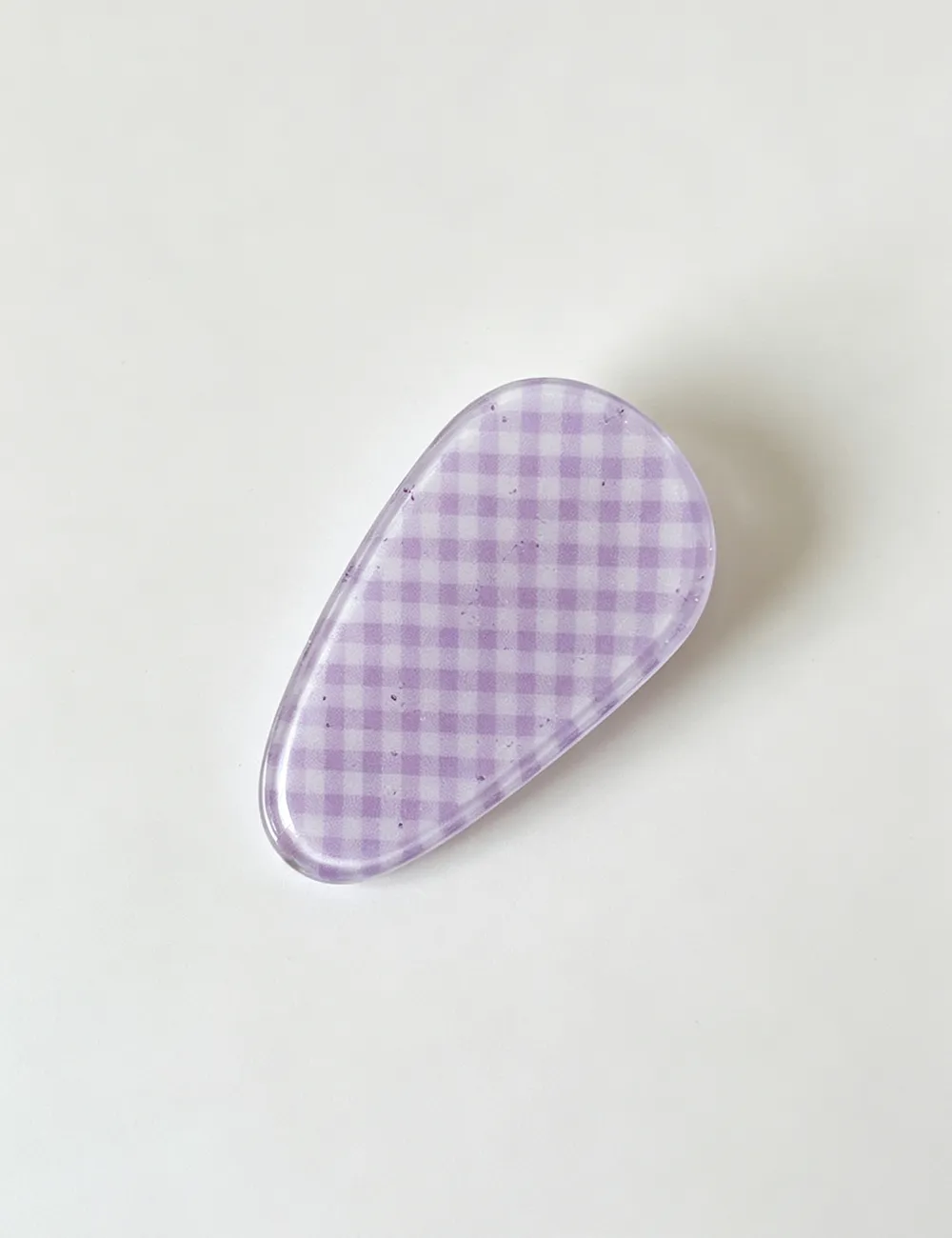 Polka Dot Water Drop Shape Hair Clip