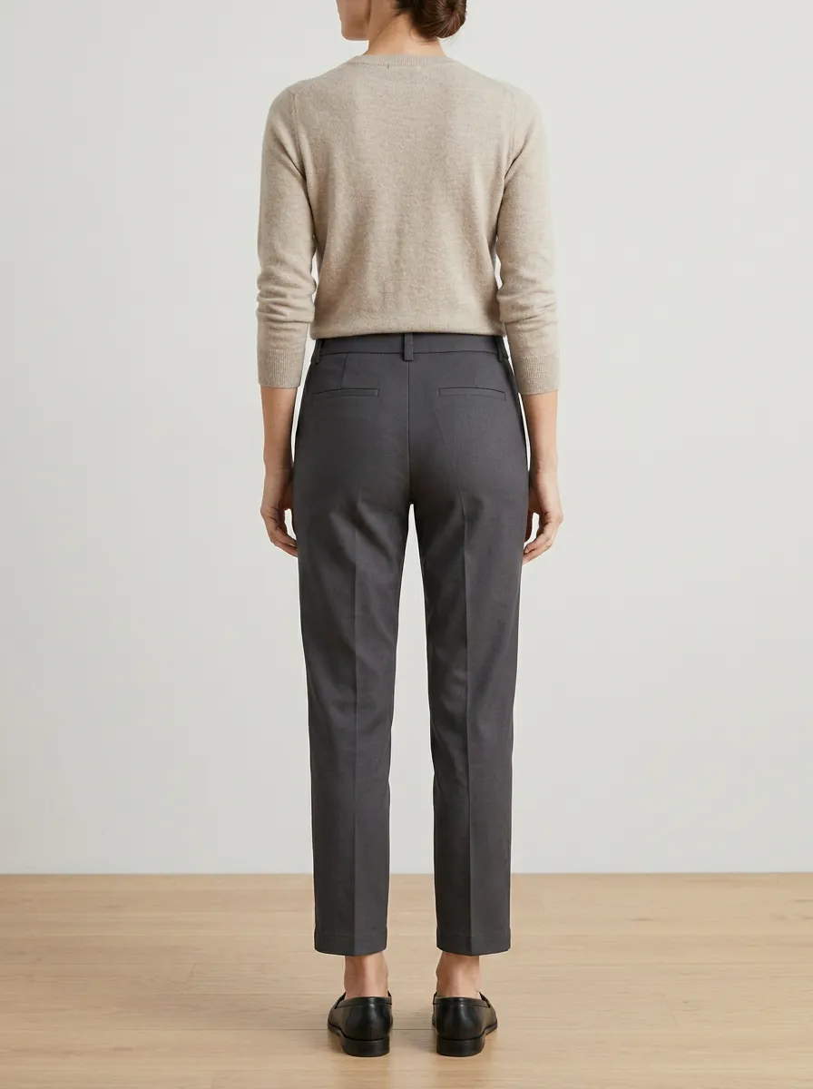 Easygoing Straight-Leg Mid-Rise Women's Mid-Rise Straight-Leg Pants