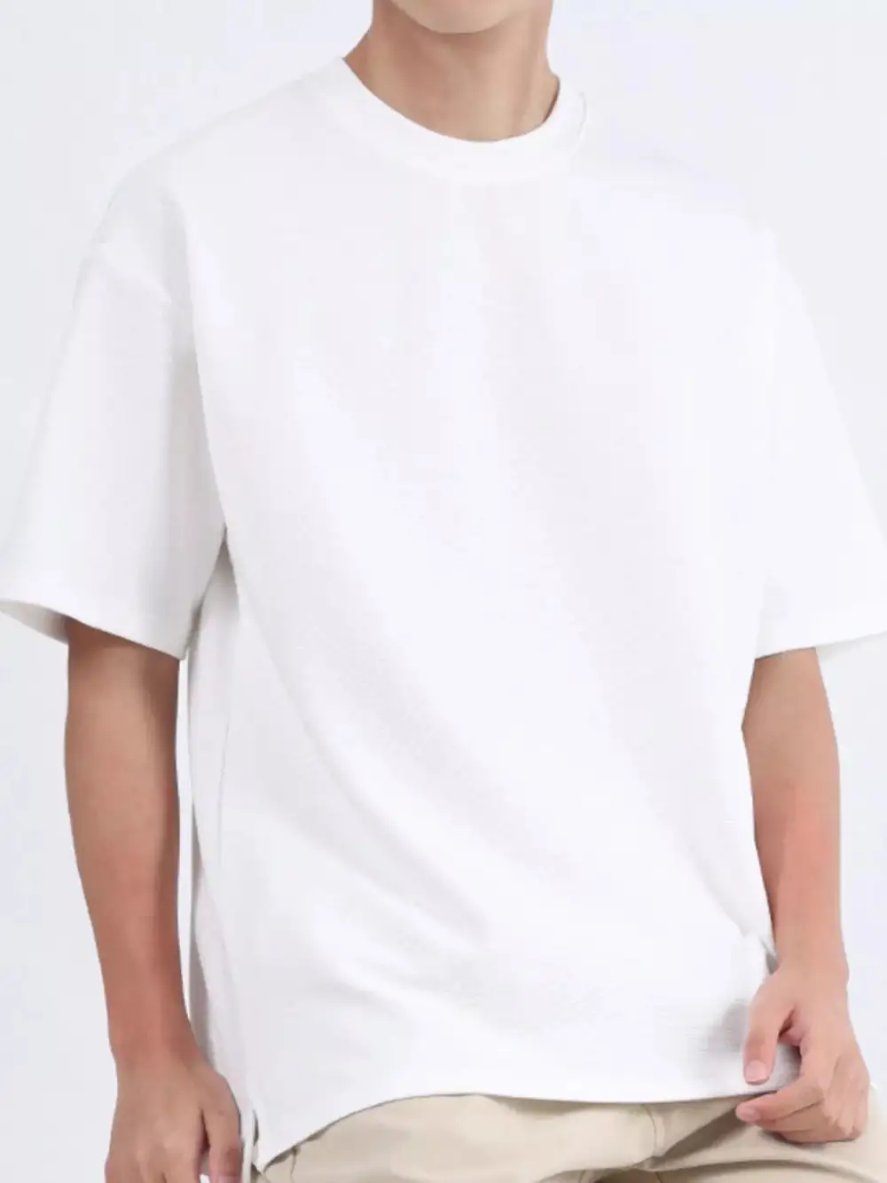 Relaxed Men's Round Neck T-shirt