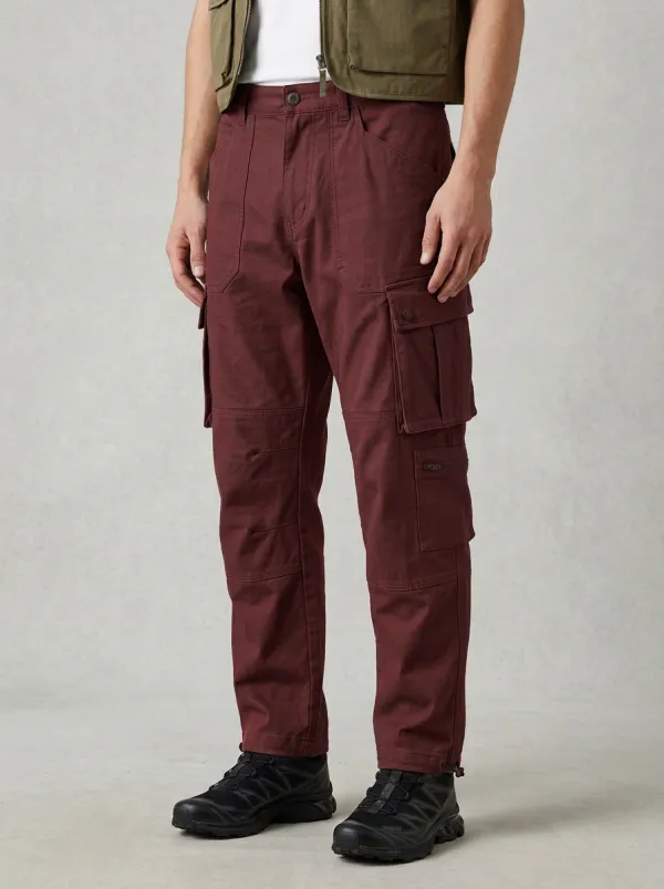 Men's Tactical Outdoor Multi-Pocket Grey Cargo Pants