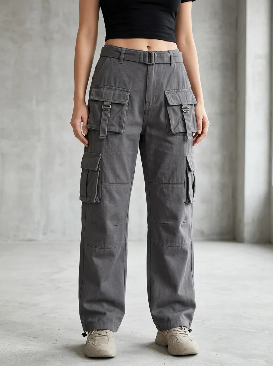 Core Multi Pocket Training Look Women's Multi Pocket Cargo Pants