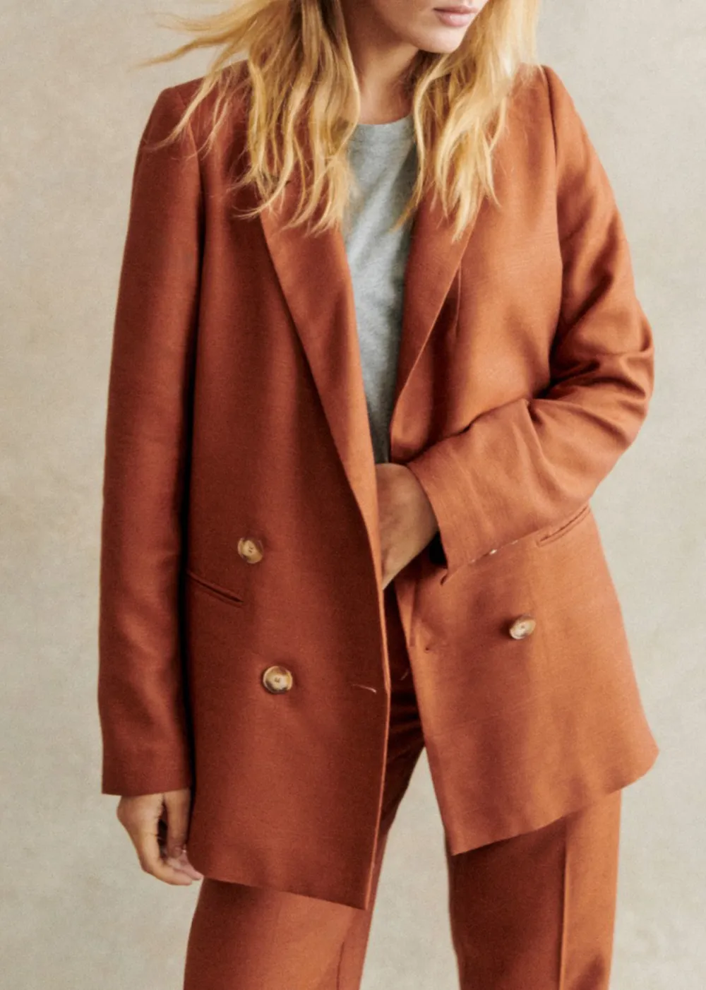 Caramel Oversized Jacket