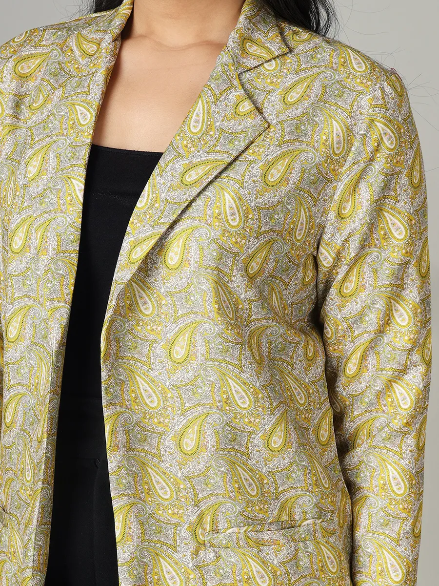 Classic And Ornate Art-Patterned Women's Jacket