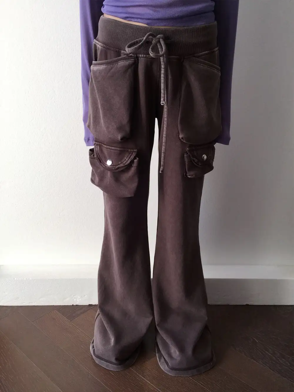 Everyday Flared Cargo Pants