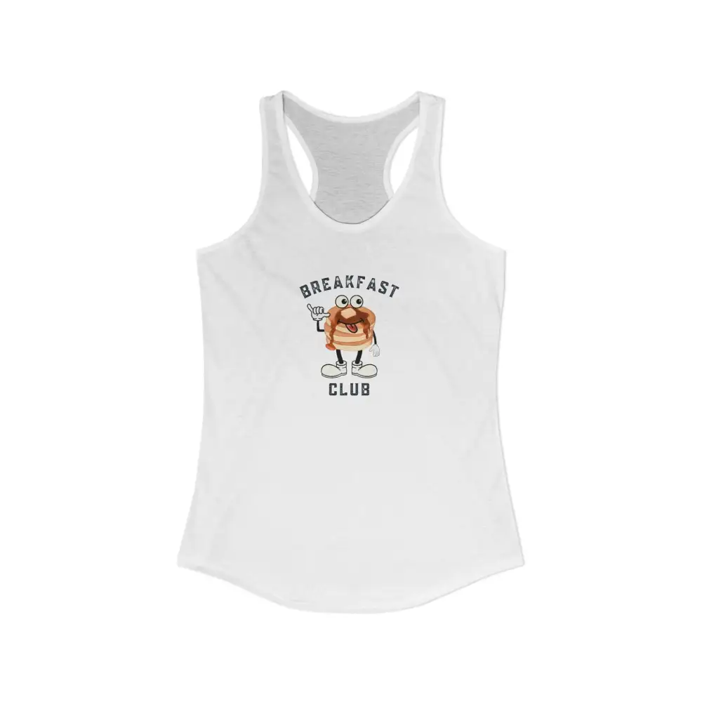 Breakfast Graphic Racerback Tank