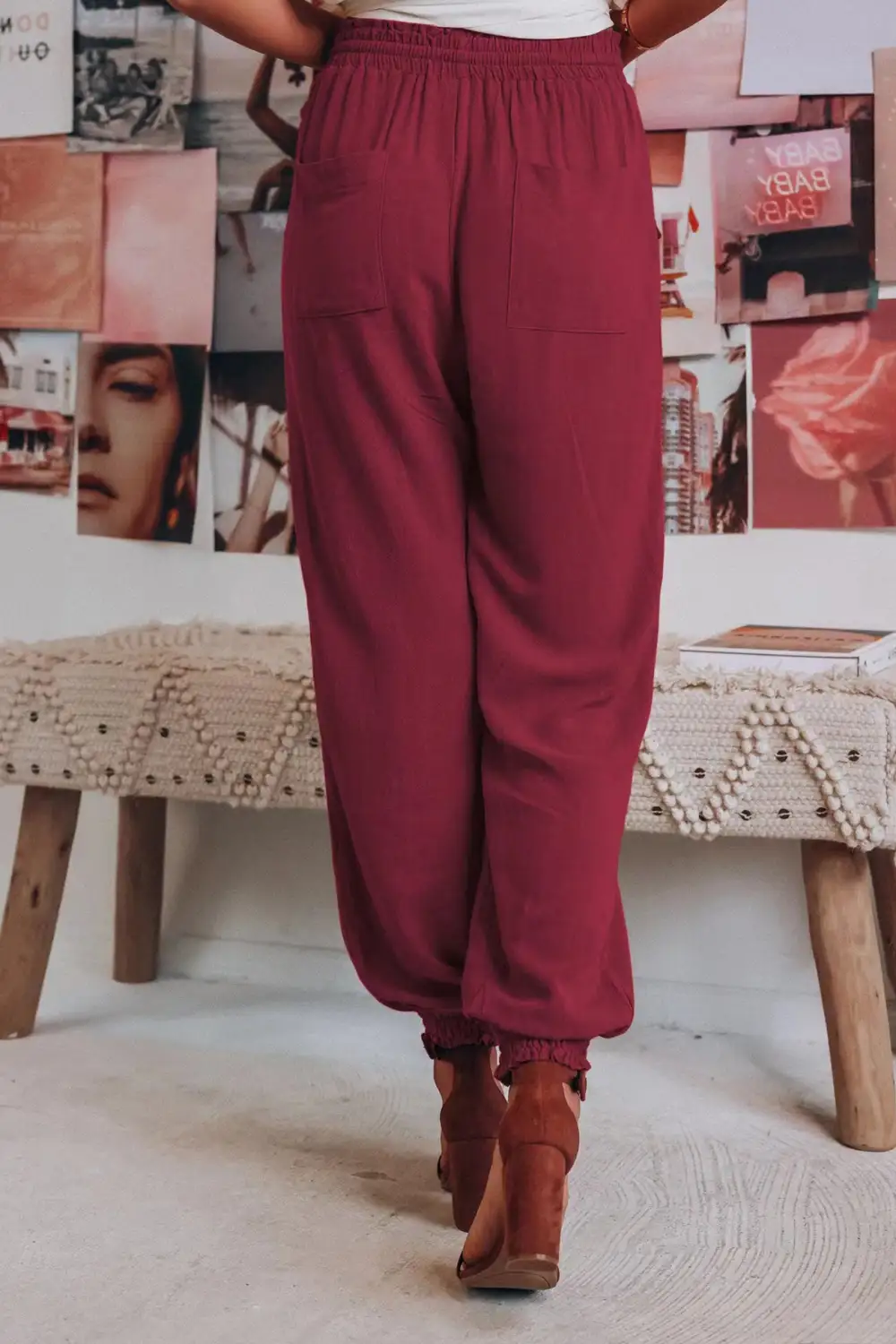 Relaxed Drawstring Everyday Pants