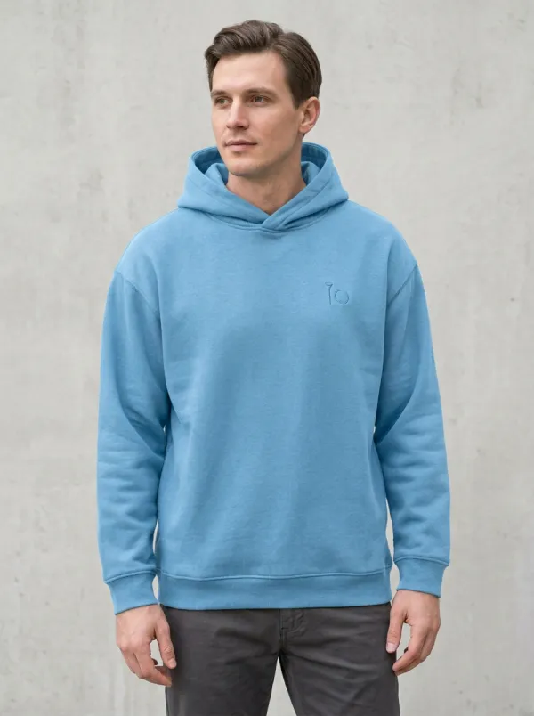 Golf-Ball Ball-And-Tee Embroidered Golf Casual Hoodie