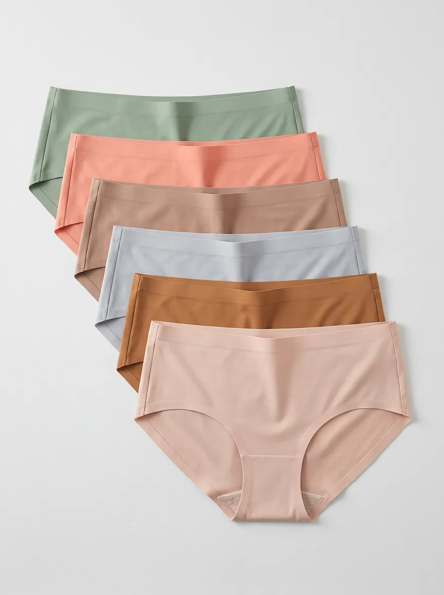 Women's Everyday Seamless Hipster Briefs 6-Pack