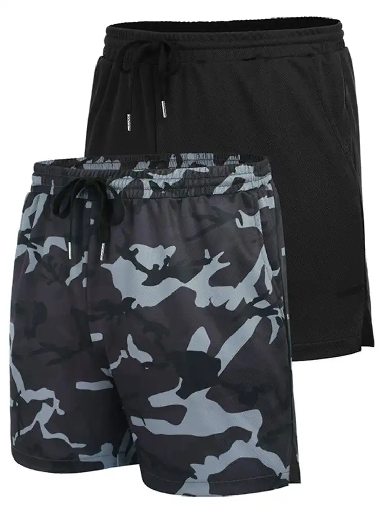 Men's Piece Mesh Lightweight Workout Shorts