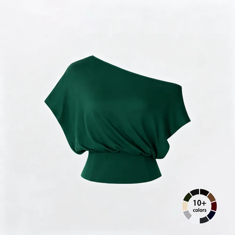 Women's Off-Shoulder Cropped Top