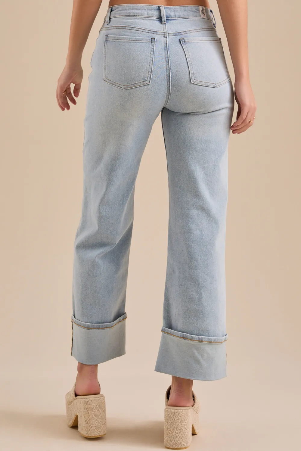 Floral Embroidered Jeans