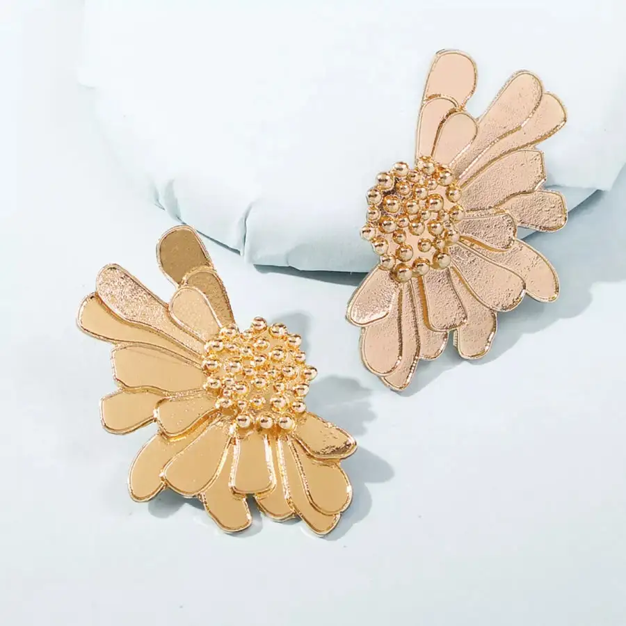 Classic Flower Stud Earrings