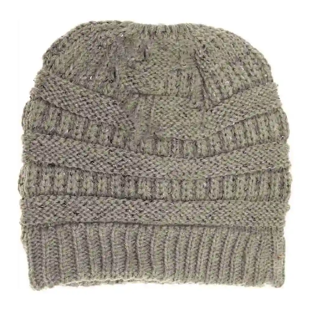 Sequin Tail Beanie