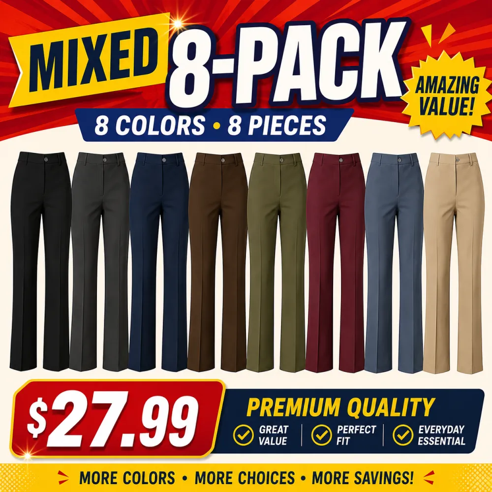 brands offering clean-line dress pants for women GRAPENT Women's High Waisted Brown Slacks, Business Casual Dress Pants,  Straight Leg, Pecan Brown, Size X-Large at Amazon Women's Clothing store