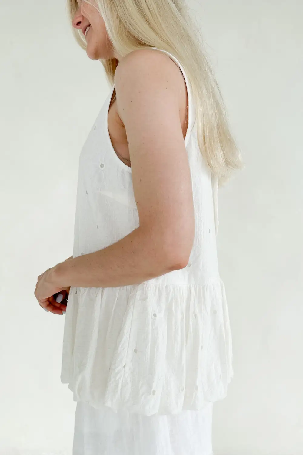 Casual Fit Soft Sleeveless Top
