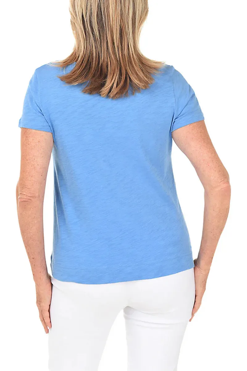 Skinny V-Neck Tee