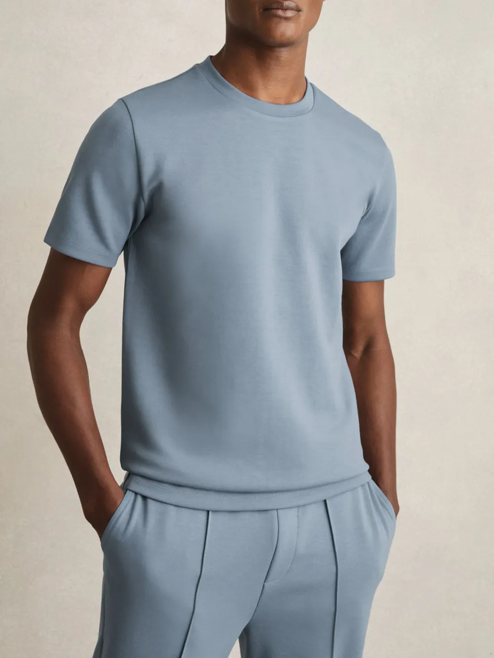 Soft Double Knit Men's Short Sleeves