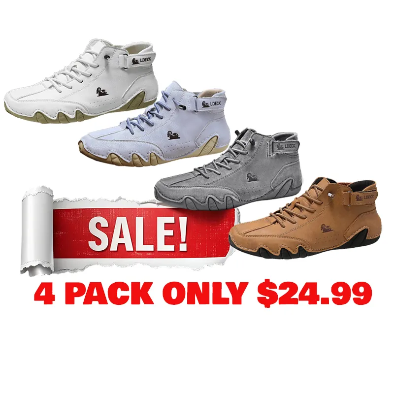 Men's Waterproof and Breathable Orthopedic Footwear